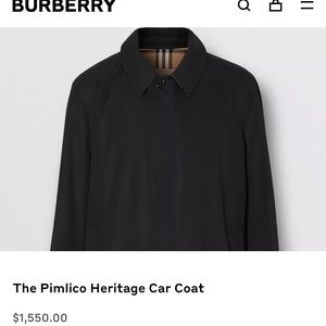 Burberry coat